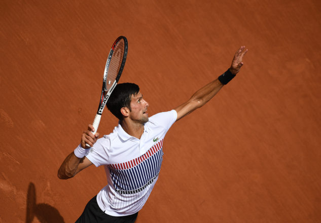 Novak Djoković na French Open 2017