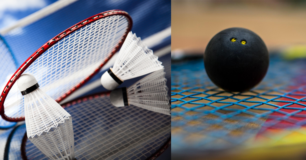 Badmintonové a squashové dárky